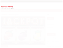 Tablet Screenshot of boutika.org